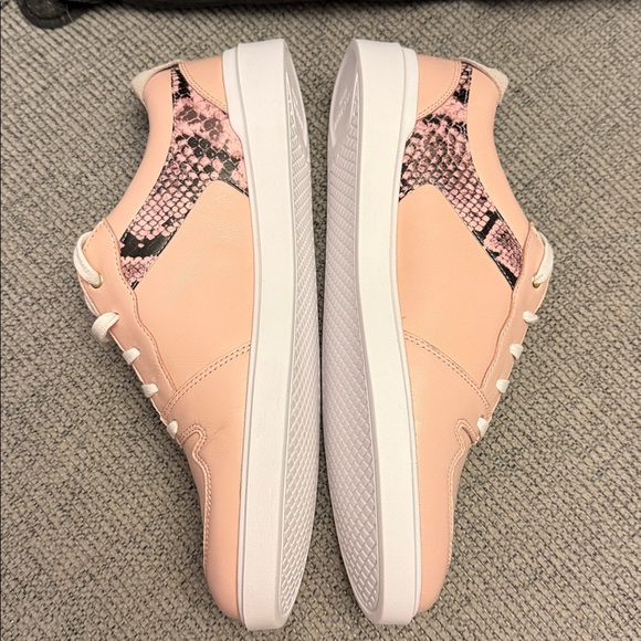 Cole Haan Pink Sneakers with Snake Print Detail - Picture 4 of 7